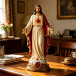 Figura religiosa jardín