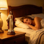 Figura religiosa decoración hogar